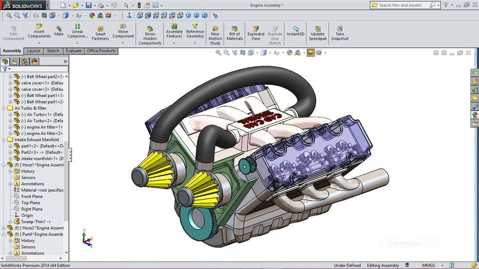 SOLIDWORKS  phần mềm CAD (Computer-Aided Design) chuyên dụng được sử dụng rộng rãi trong ngành công nghiệp để thiết kế các sản phẩm cơ khí, máy móc, cấu trúc...